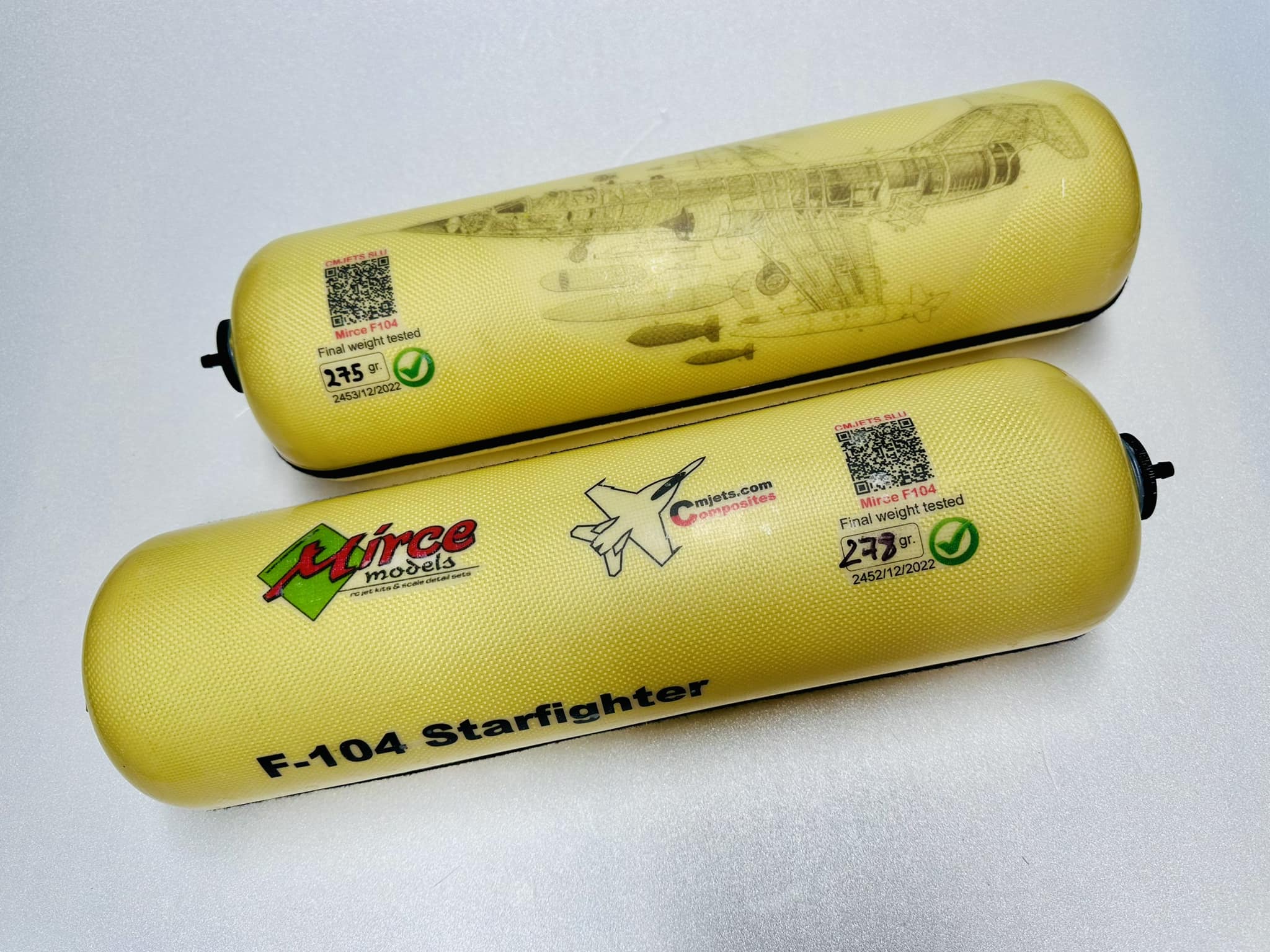 F104 1/4 set